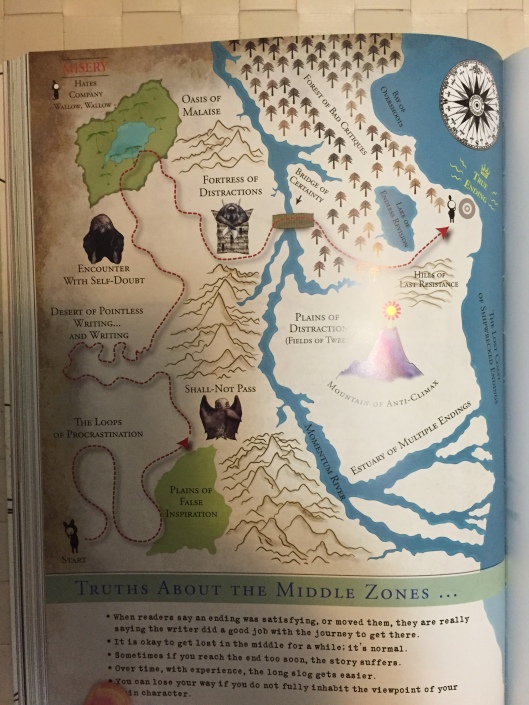 Map of the Middle Zone, from page 118 of "Wonderbook"